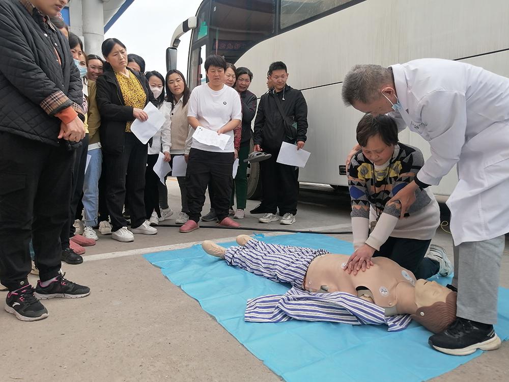 秦樓街道社區(qū)衛(wèi)生服務中心：生命教育 “救”在身邊