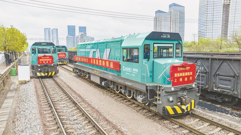 日照港鐵運邁入“純電時代”